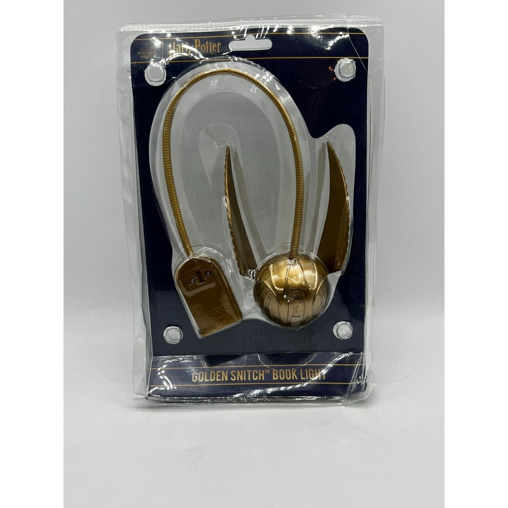 ⚡ Harry Potter Golden Snitch™ Book Light – Wizarding World – New Sealed